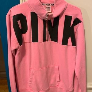 VS Pink Quarter Zip